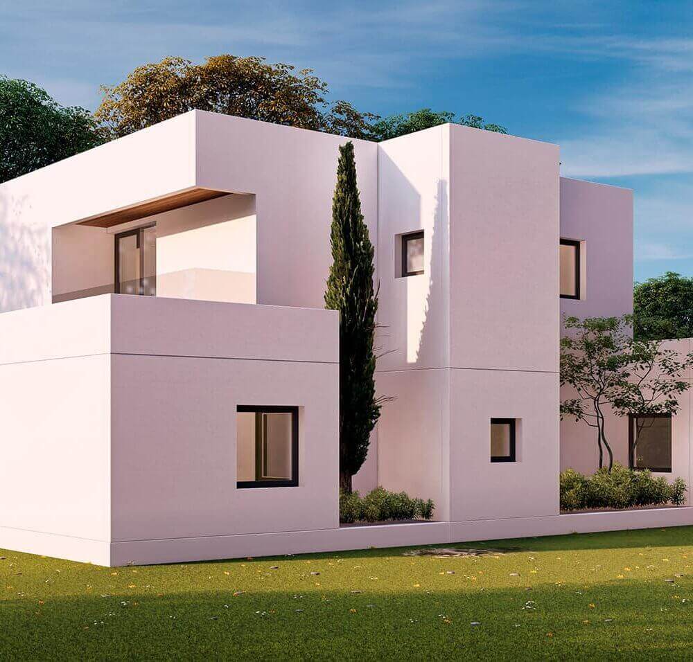 Una casa portátil para vivir en cualquier parte  Portable house,  Prefabricated houses, Concrete house